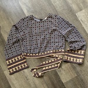 Boho Crop Top